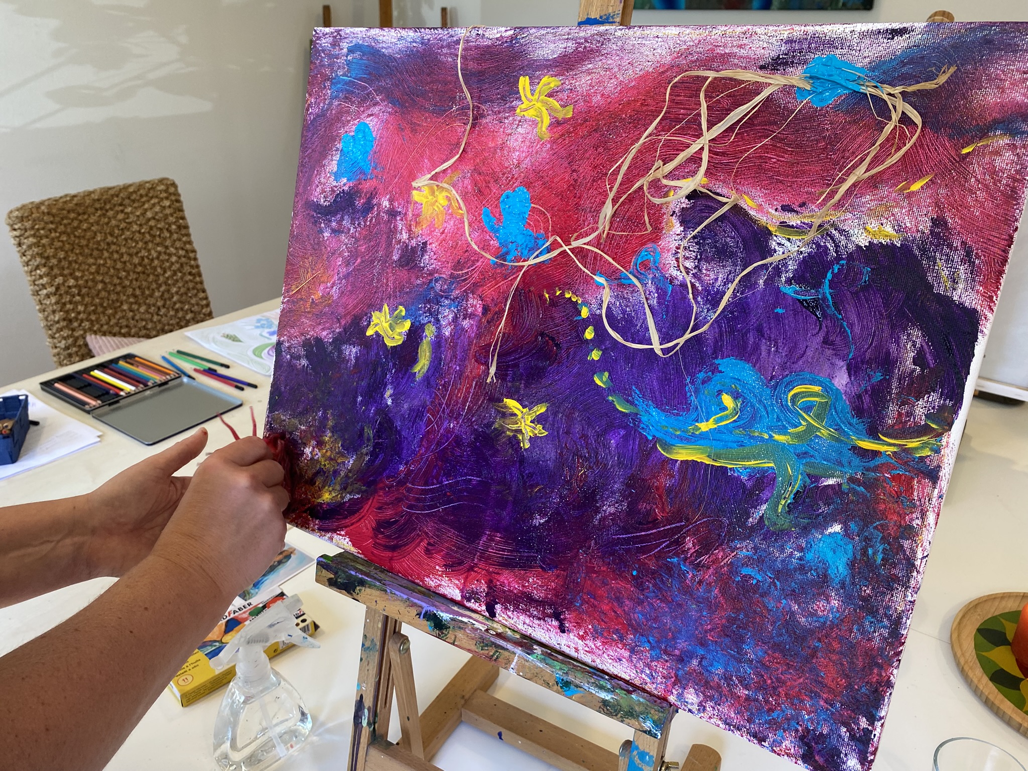 Workshop Intuïtief Schilderen